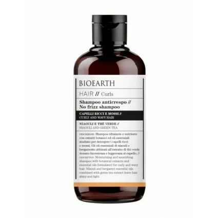 Sampon par ondulat cu ceai verde 250ml, Hair Bioearth