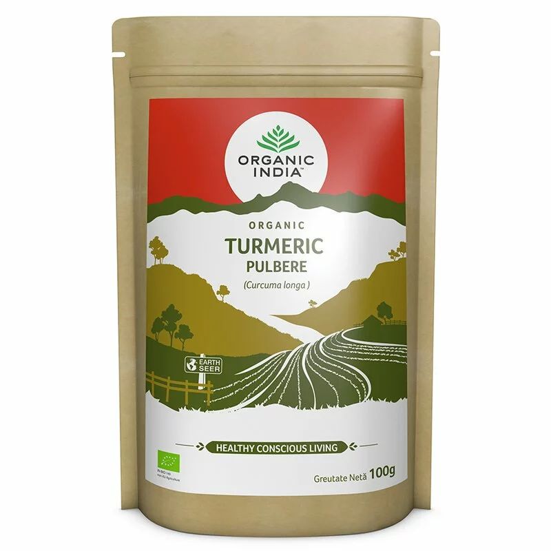 Turmeric pulbere, eco, 100gr, Organic India