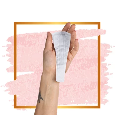Protej slip dual form din bumbac compostabil ecologic 1 picatura