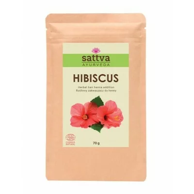 Pudra de hibiscus 70gr, Sattva Ayurveda