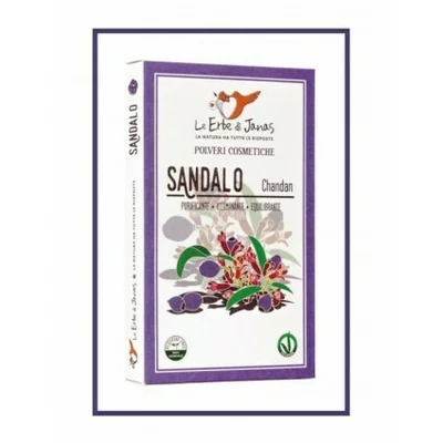Pudra de lemn de santal 100gr, Le Erbe de Janas