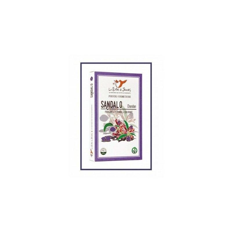 Pudra de lemn de santal 100gr, Le Erbe de Janas