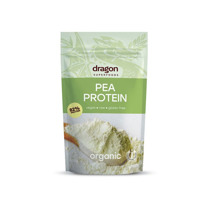 Pudra proteica din mazare bio 200g ds