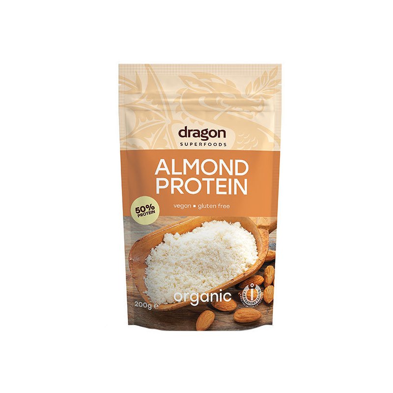Pudra proteica din migdale raw bio 200g ds