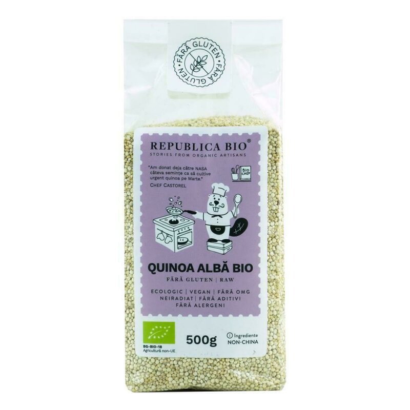 Quinoa alba FARA GLUTEN, 500g, bio, Republica BIO