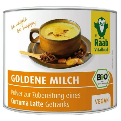 Golden Milk bio 70g (bautura instant cu turmeric) RAAB PRET REDUS