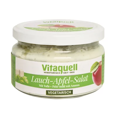 Salata cu tofu, praz si mere 200g Vitaquell PRET REDUS