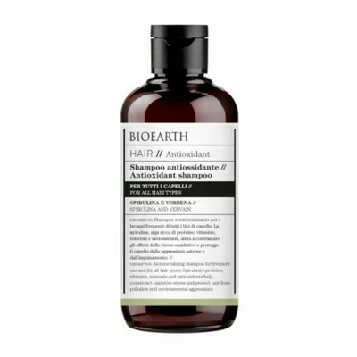 Sampon antioxidant cu spirulina 250ml, Hair Bioearth
