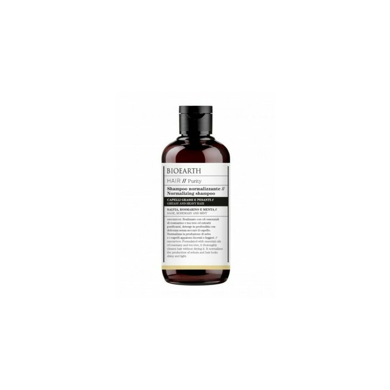 Sampon bio par gras cu rozmarin 250ml, Hair Bioearth
