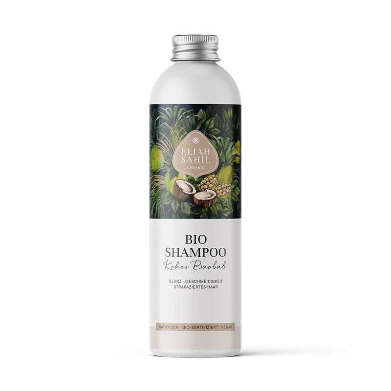 Sampon cu cocos si baobab bio 230ml Eliah Sahil