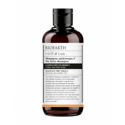 Sampon par ondulat cu ceai verde 250ml, Hair Bioearth