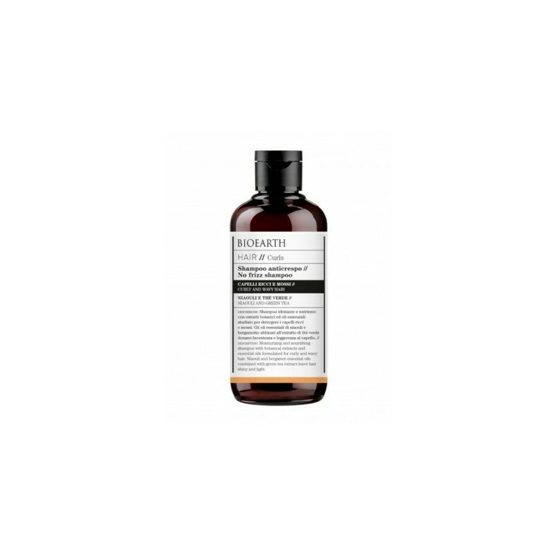 Sampon par ondulat cu ceai verde 250ml, Hair Bioearth