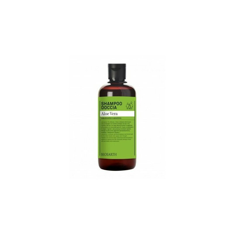 Sampon si gel de dus cu aloe vera 500ml, Bioearth