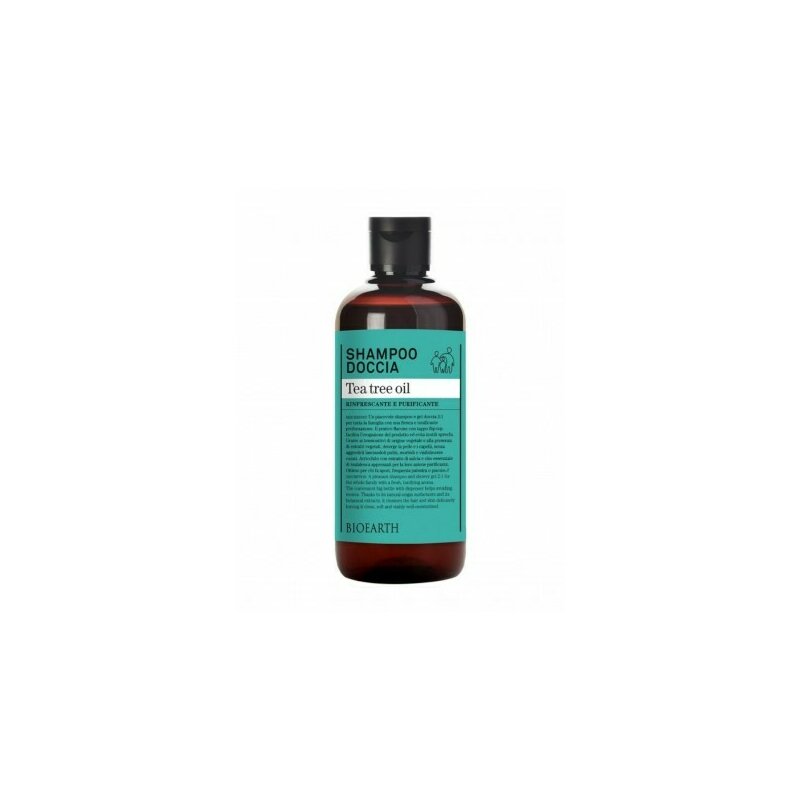 Sampon si gel de dus cu arbore de ceai 500ml, Bioearth