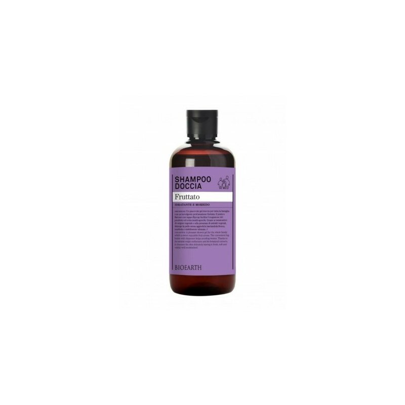 Sampon si gel de dus cu aroma de fructe 500ml, Bioearth