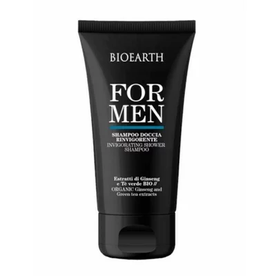 Sampon si gel de dus revigorant pentru barbati 200ml, For Men Bioearth