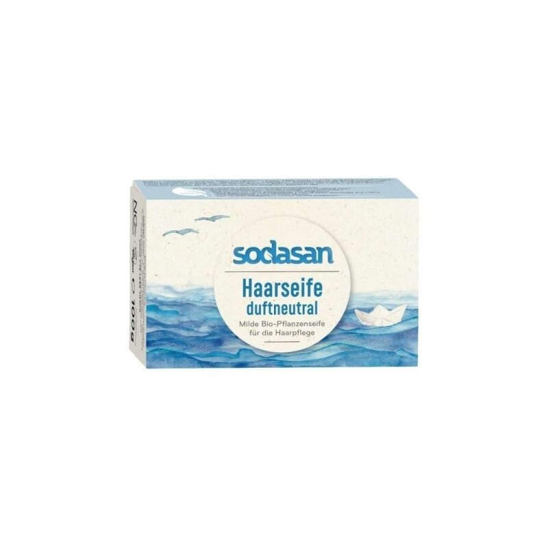 Sampon solid pentru par, neutru, fara miros 100 gr sodasan