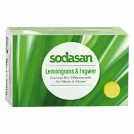 Sapun Crema Bio Lemongrass si Ghimbir 100 Gr Sodasan PROMO