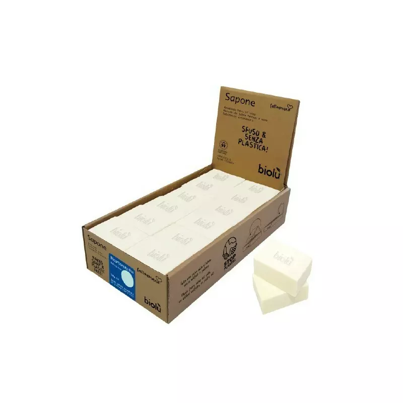 Sapun solid cu bicarbonat bio 140g Biolu