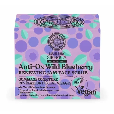 Scrub regenerant antioxidant cu acizi din fructe, 50ml, Anti-OX Wild Blueberry