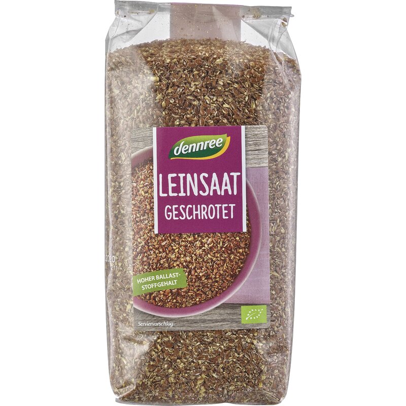Seminte de in pisate bio 400g dennree