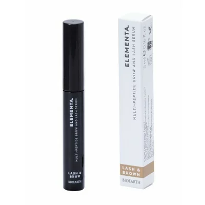 Ser pentru gene si sprancene cu peptide 5ml, Elementa Bioearth