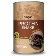 Shake proteic cacao si vanilie bio 500g Dragon Superfoods