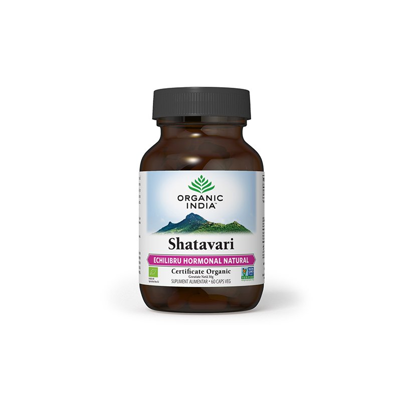 Shatavari echilibru hormonal natural, lactatie, fertilitate, 60 cps veg