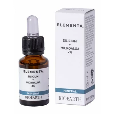 Siliciu si Alge Ser Beauty Booster 15ml, Elementa Bioearth