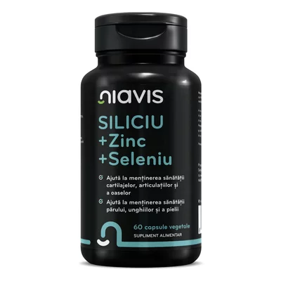 Siliciu + Zinc + Seleniu 60cps, Niavis