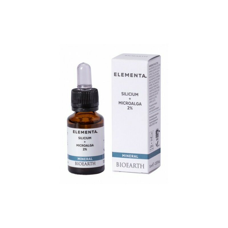 Siliciu si Alge Ser Beauty Booster 15ml, Elementa Bioearth