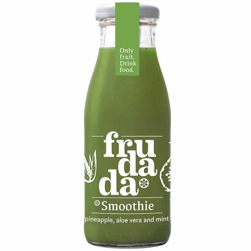 Smoothie cu ananas, aloe vera si menta 250ml Frudada