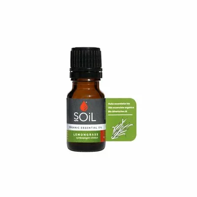 SOiL Ulei Esential Lemongrass, Organic ECOCERT, 10 ml