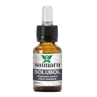 Solubol, dispersant pentru uleiuri esentiale, 30ml, Saimara