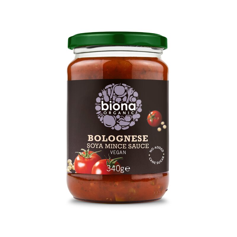 Sos Bolognese cu soia eco, 340g, Biona