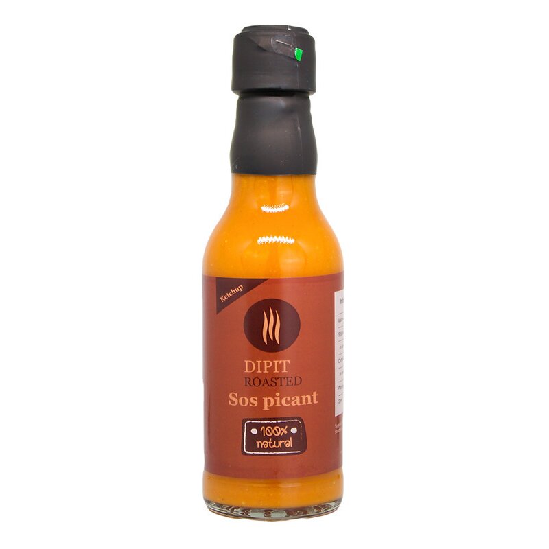 Sos picant - Roasted Carolina Reaper - 200 ml, natural, DIPIT Sauce