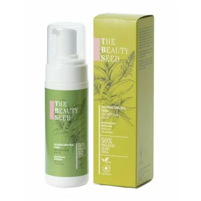 Spuma demachianta cu aloe si galbenele 150ml, The Beauty Seed Bioearth
