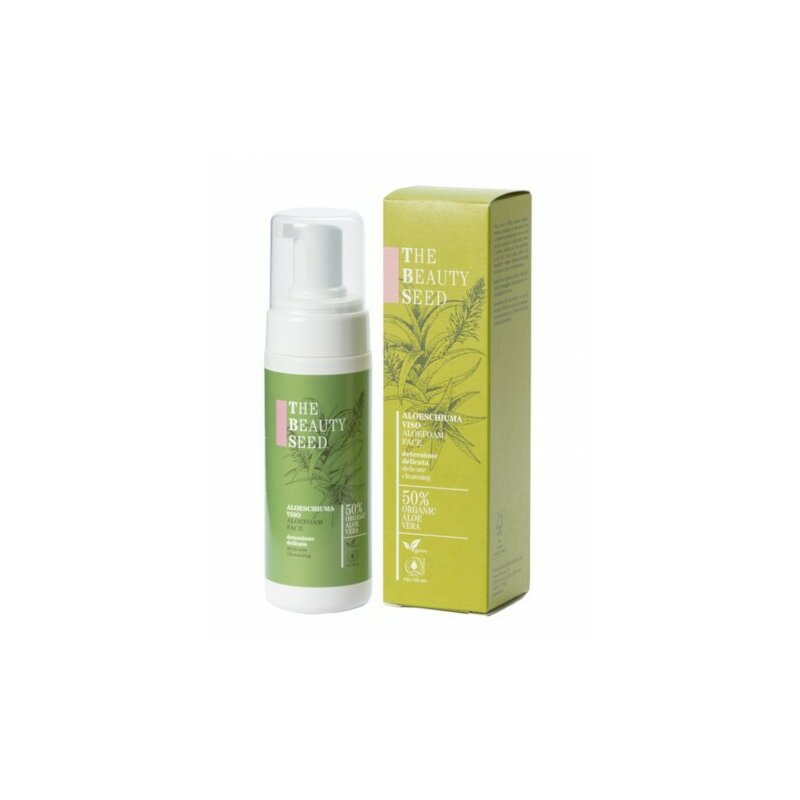 Spuma demachianta cu aloe si galbenele 150ml, The Beauty Seed Bioearth