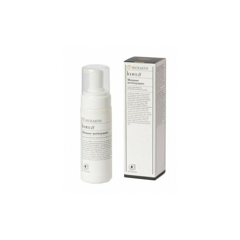 Spuma demachianta cu extract de melc 150ml, Loom Bioearth