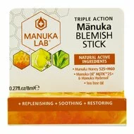 Stick anti-imperfectiuni MANUKA LAB cu miere de Manuka MGO 525+, ulei de Manuka MBTK 25+ si ulei de Tea Tree, 8 ml, natural