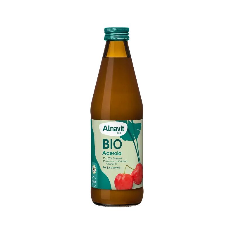 Suc de acerola bio 330ml Alnavit