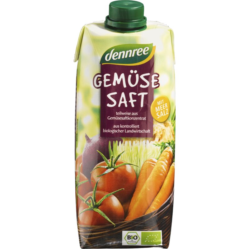 Suc de legume bio 500ml Dennree