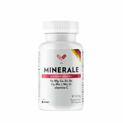 Supliment natural cu 10 Minerale esentiale si Vitamina C, 60cps, DAS IST