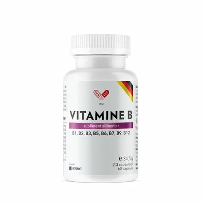 Supliment natural cu toate vitaminele din grupul B, 60cps, DAS IST