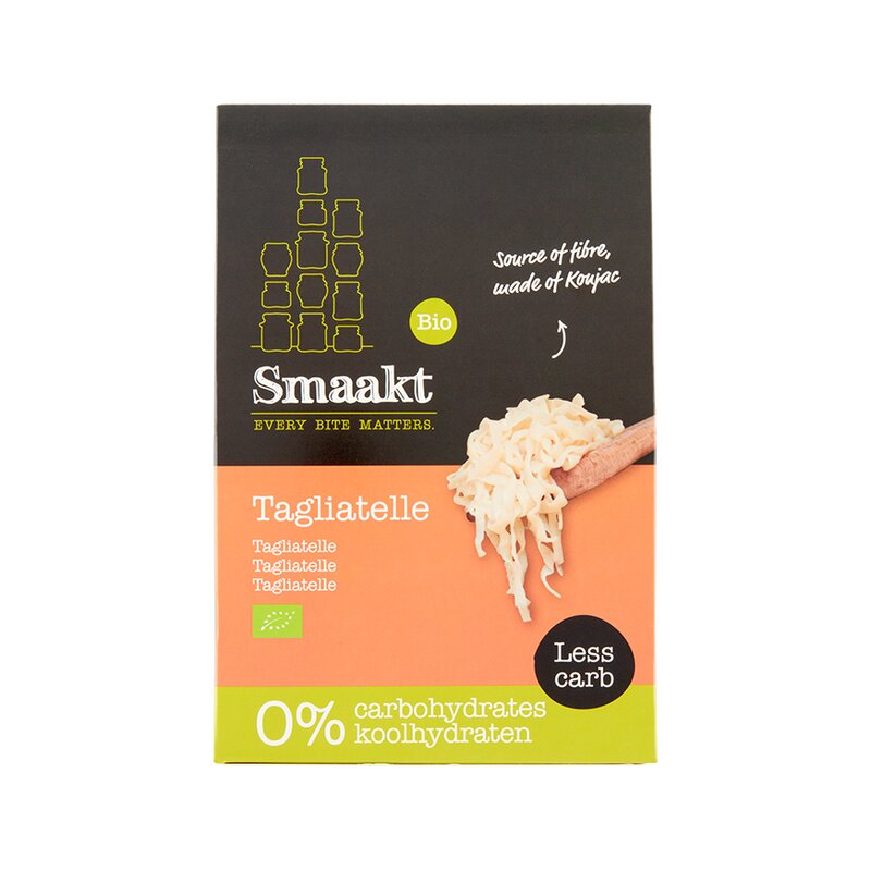 Tagliatelle din konjac, bio, 200g, Smaakt