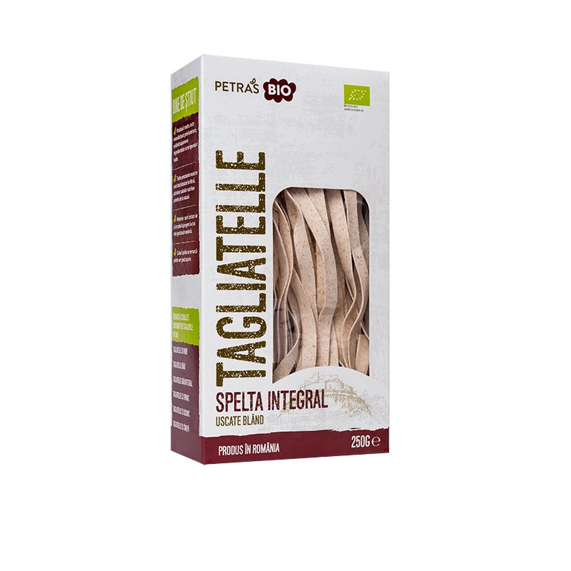 Tagliatelle eco din spelta integral, petras bio, 250g