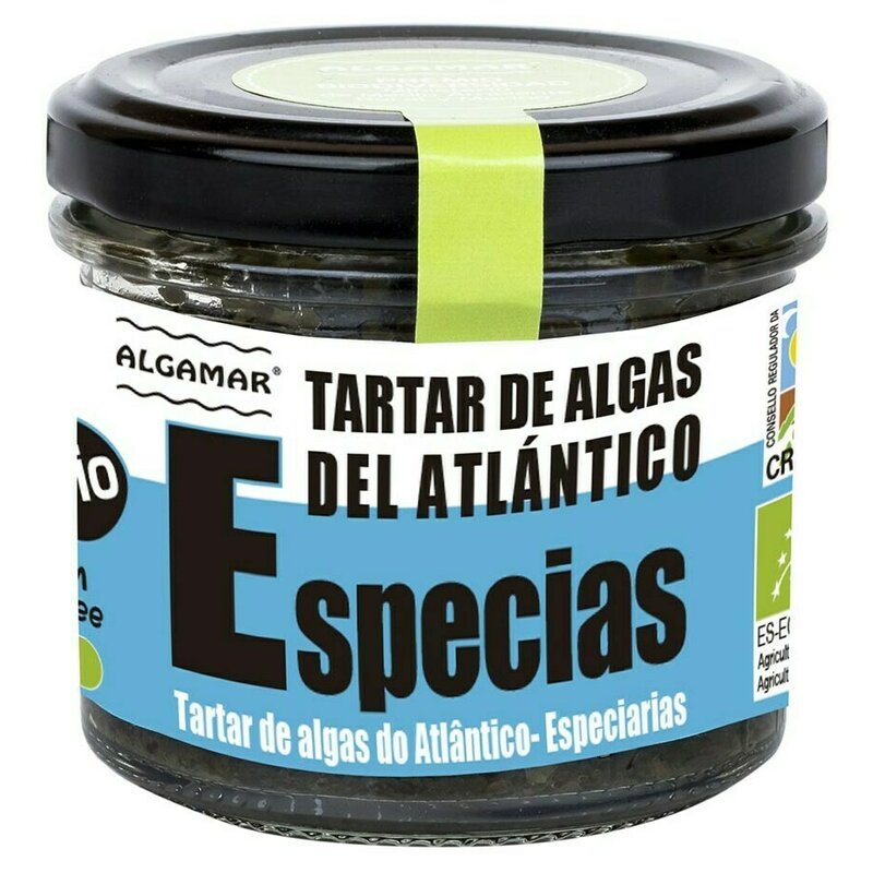 Tartar de alge marine si condimente bio 100g Algamar