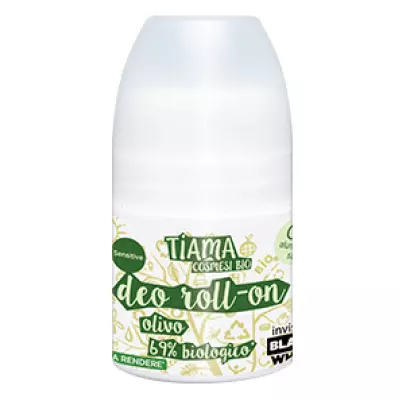 Deodorant roll-on cu extract de maslin, bio, 50ml, Tiama - PRET REDUS