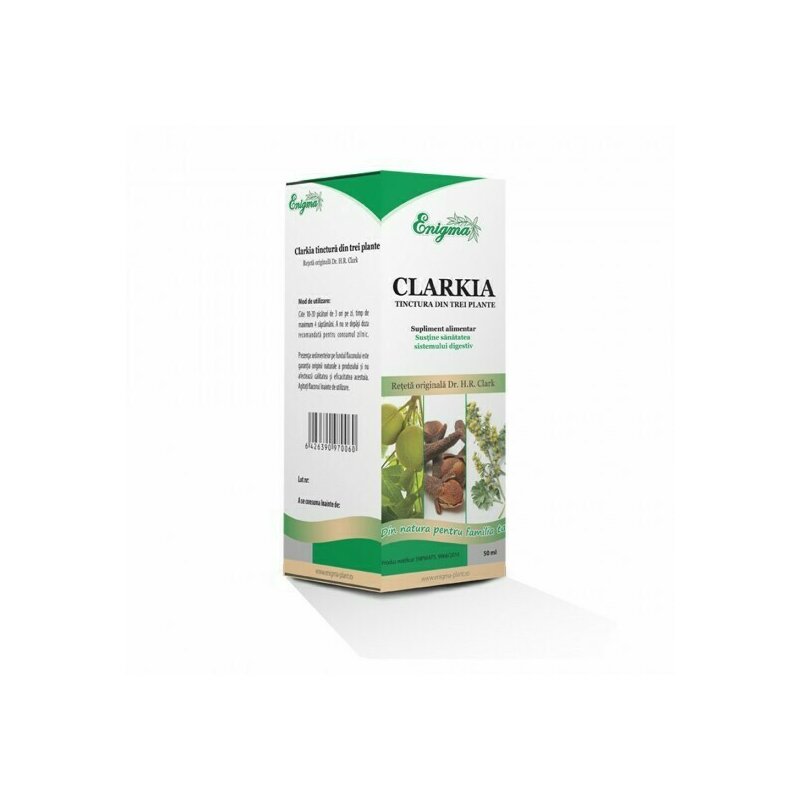 Tinctura din trei plante, Clarkia, 50ml, Enigma