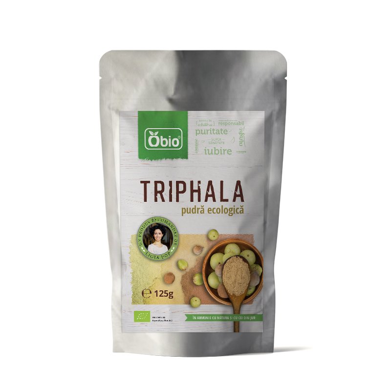 Triphala pudra bio, 125g - Obio